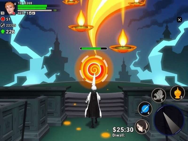 Bleach Quincy Raid Gameplay Screenshot